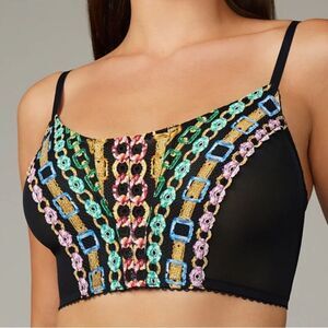 NWT Savage x Fenty by Rihanna Chained in Lace Bustier Size Large 12-14